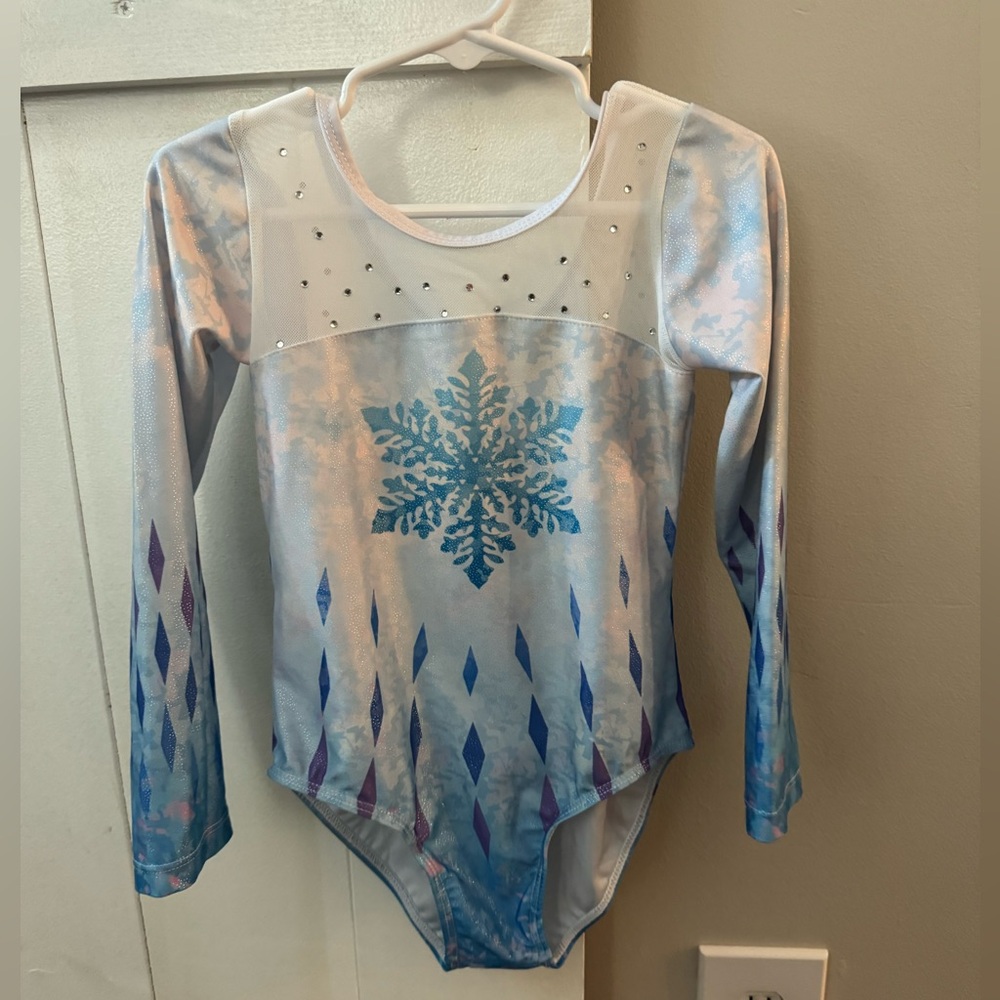 Elsa toddler dance dress